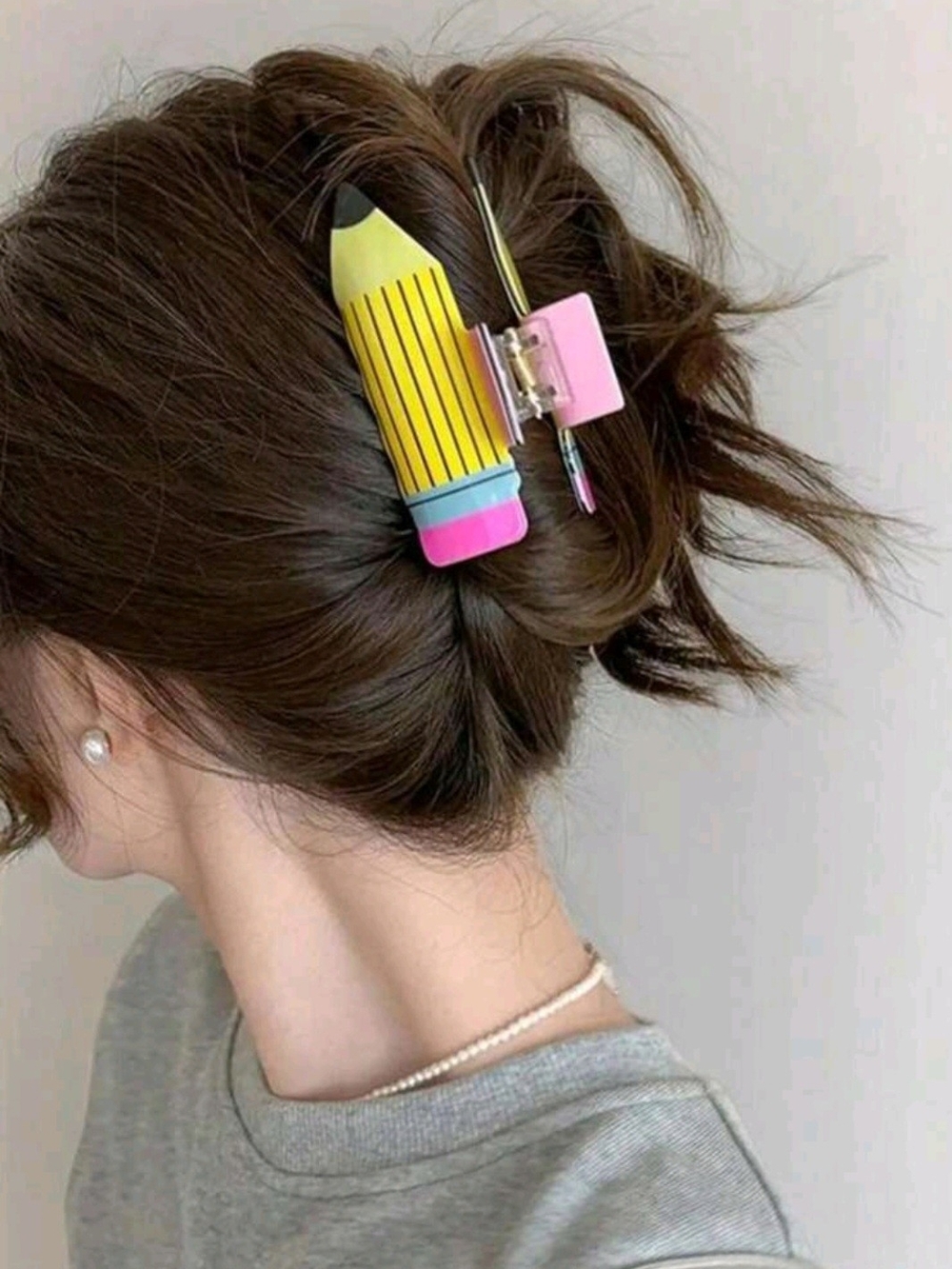 Cute Pencil Hair Clip -back To School